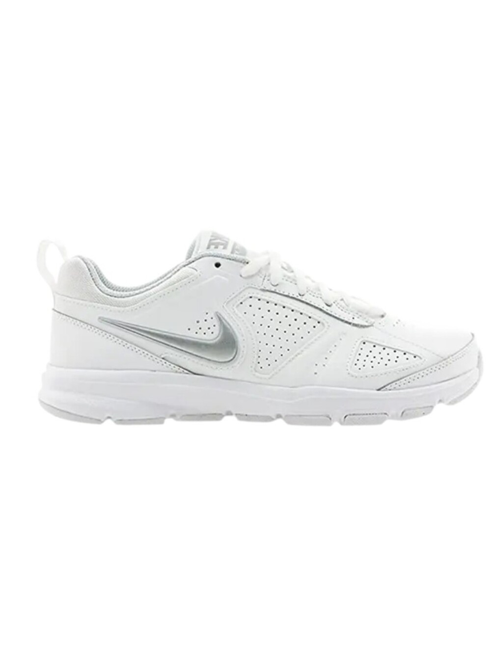 Nike T-Lite XI White And Silver Size 9
